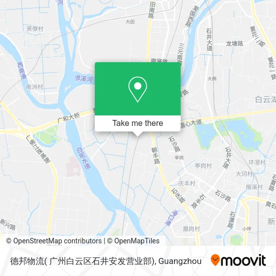 德邦物流( 广州白云区石井安发营业部) map