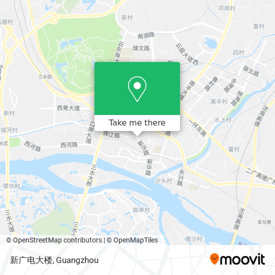 新广电大楼 map