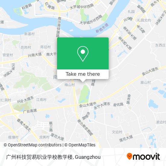 广州科技贸易职业学校教学楼 map