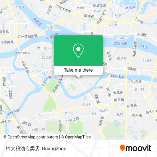 桔大粮油专卖店 map