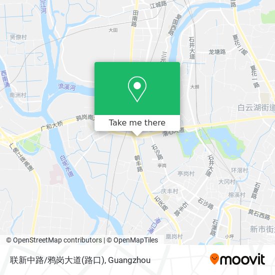 联新中路/鸦岗大道(路口) map