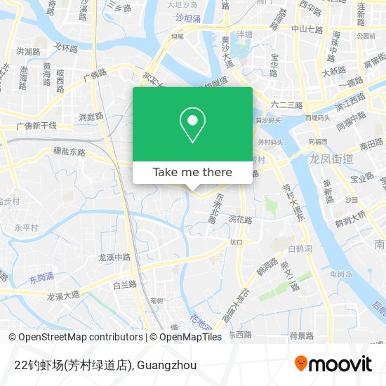 22钓虾场(芳村绿道店) map