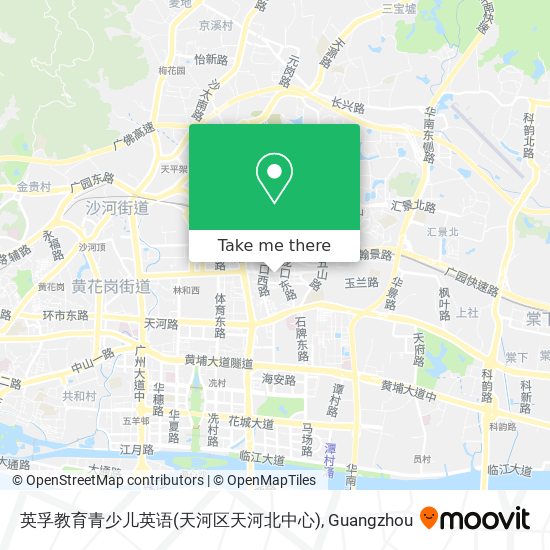 英孚教育青少儿英语(天河区天河北中心) map