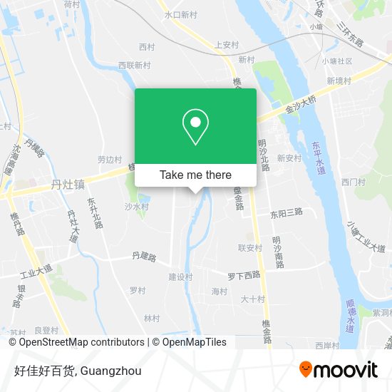 好佳好百货 map