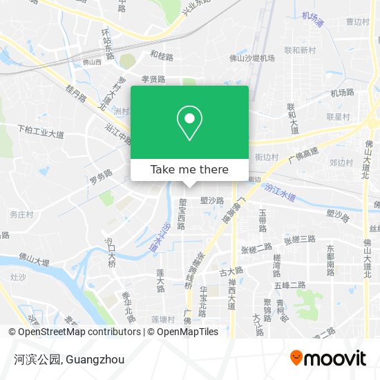 河滨公园 map