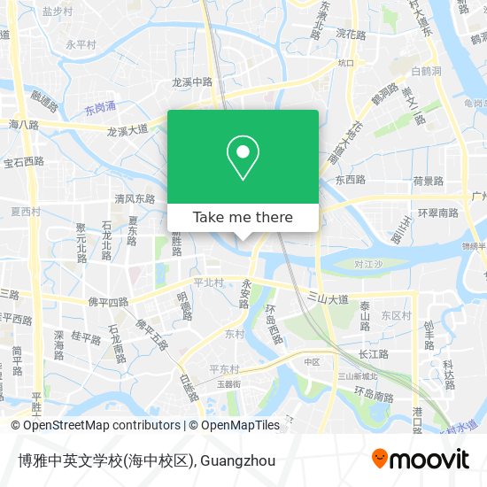 博雅中英文学校(海中校区) map