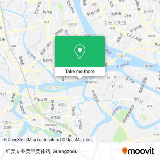 纤美专业美容美体馆 map