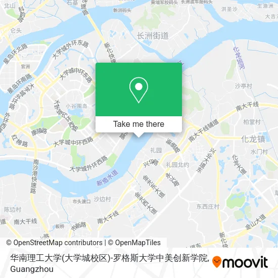 华南理工大学(大学城校区)-罗格斯大学中美创新学院 map