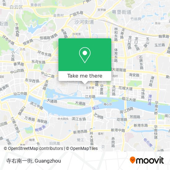 寺右南一街 map