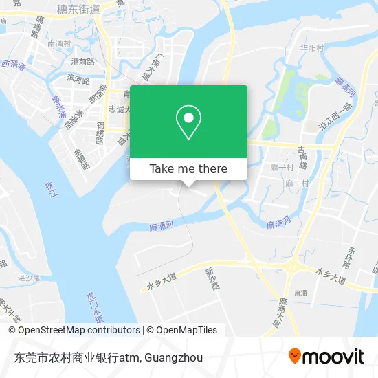 东莞市农村商业银行atm map