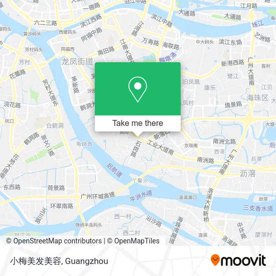 小梅美发美容 map