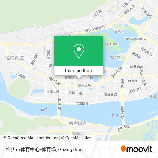 肇庆市体育中心-体育场 map