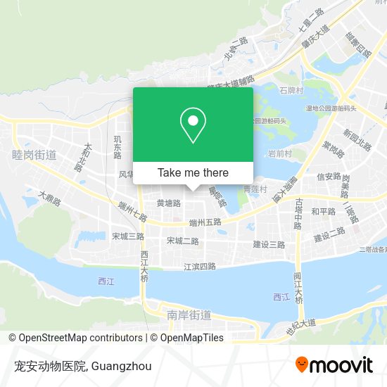 宠安动物医院 map