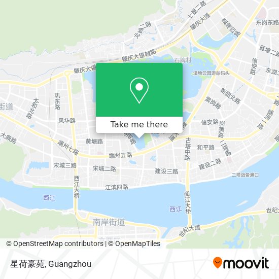 星荷豪苑 map