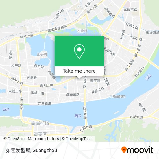 如意发型屋 map
