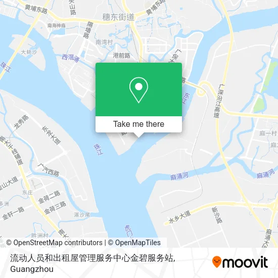 流动人员和出租屋管理服务中心金碧服务站 map