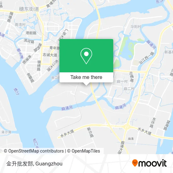 金升批发部 map