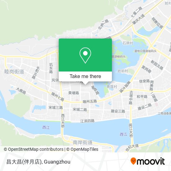 昌大昌(伴月店) map