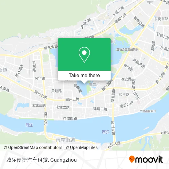 城际便捷汽车租赁 map