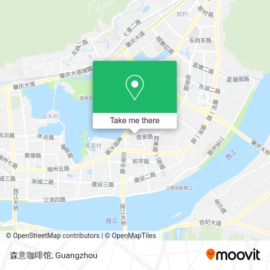 森意咖啡馆 map