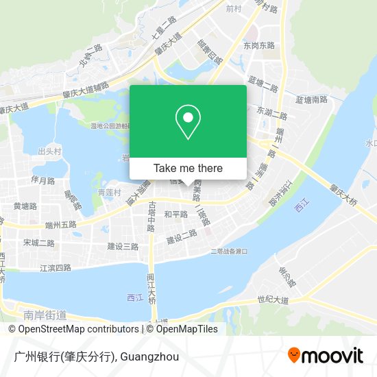 广州银行(肇庆分行) map