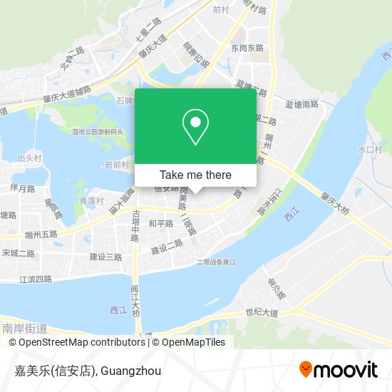 嘉美乐(信安店) map