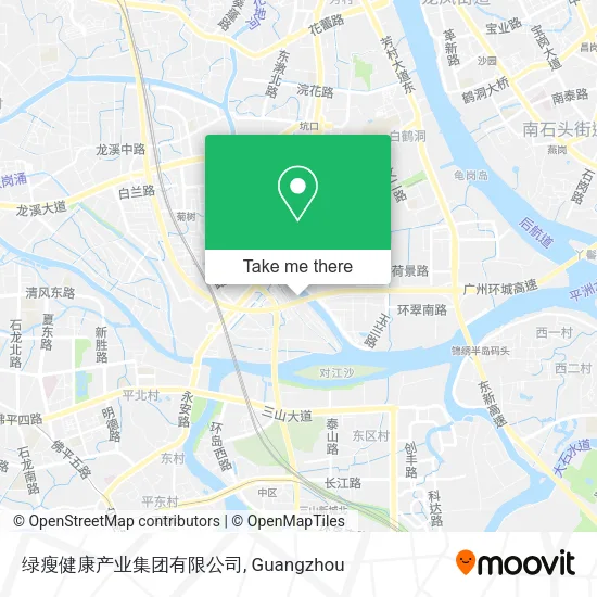 绿瘦健康产业集团有限公司 map