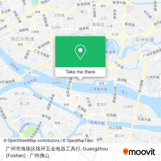广州市海珠区络环五金电器工具行 map