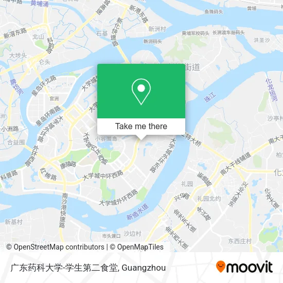 广东药科大学-学生第二食堂 map
