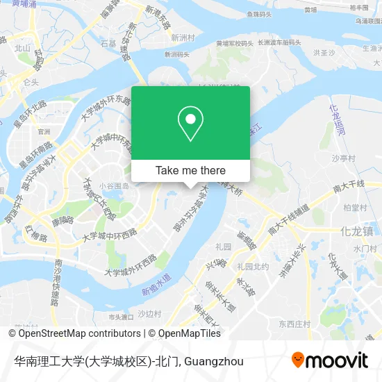 华南理工大学(大学城校区)-北门 map