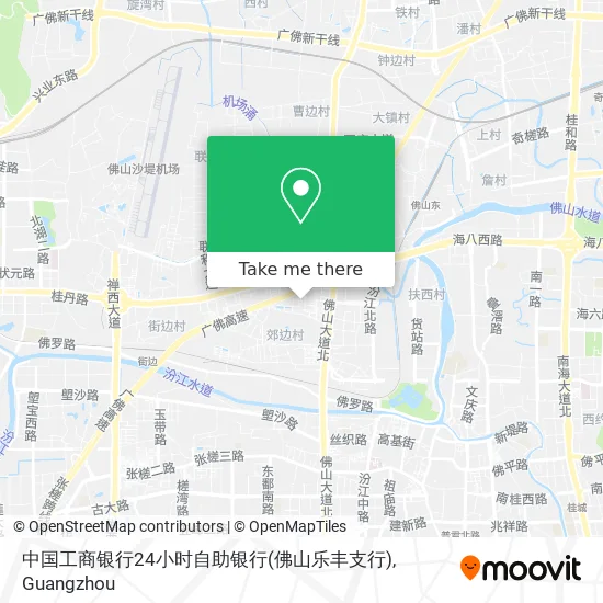 中国工商银行24小时自助银行(佛山乐丰支行) map