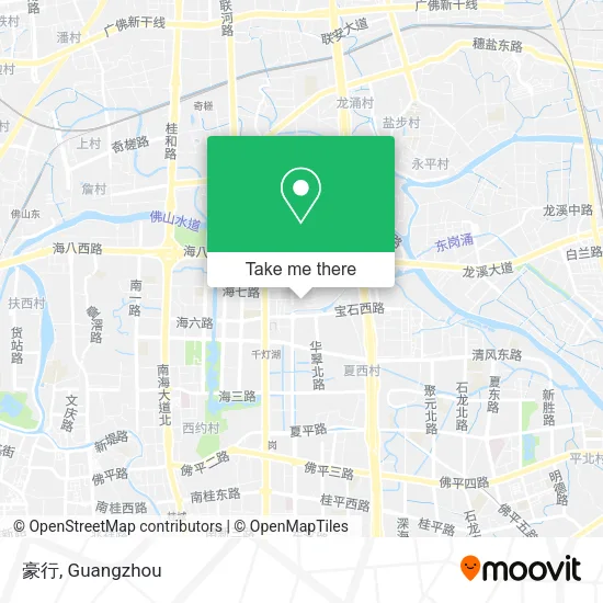 豪行 map