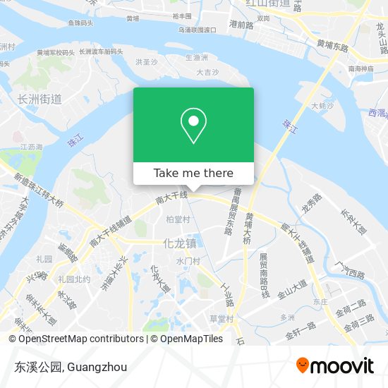 东溪公园 map