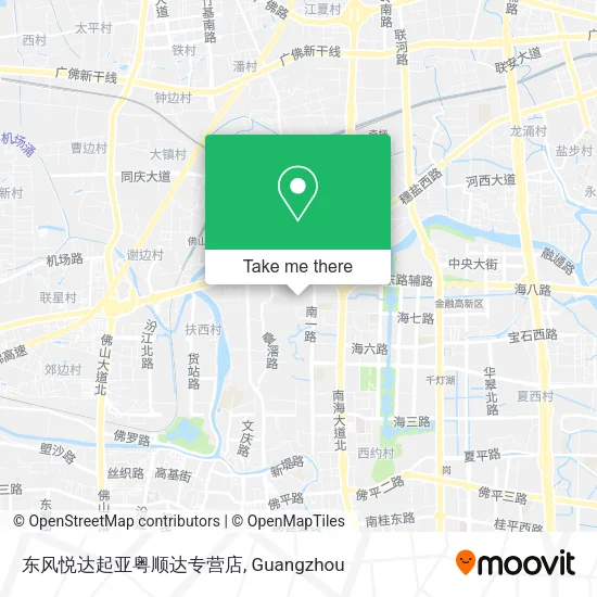 东风悦达起亚粤顺达专营店 map