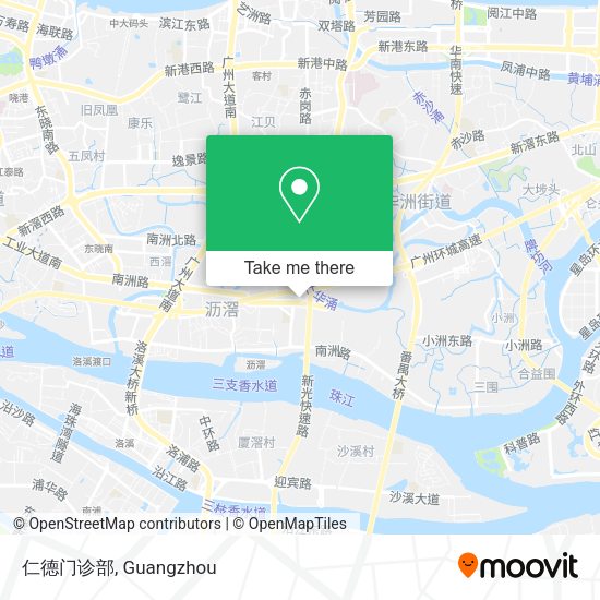 仁德门诊部 map