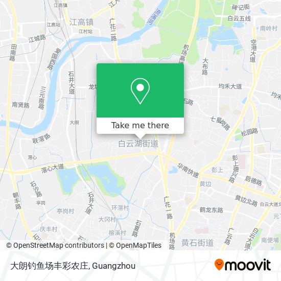 大朗钓鱼场丰彩农庄 map