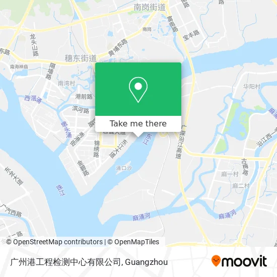 广州港工程检测中心有限公司 map