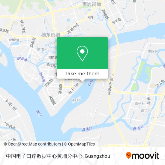 中国电子口岸数据中心黄埔分中心 map