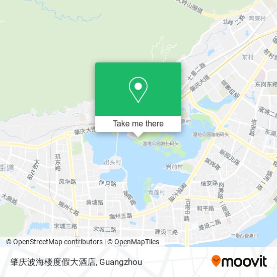 肇庆波海楼度假大酒店 map
