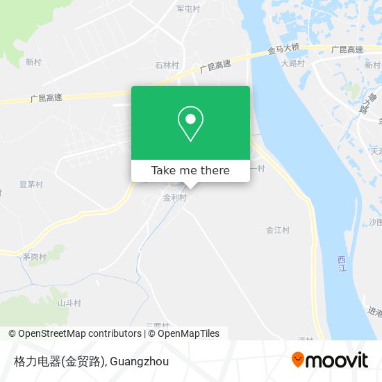 格力电器(金贸路) map