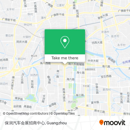 保润汽车会展招商中心 map