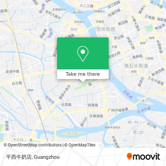 平西牛奶店 map