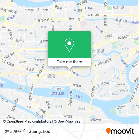 林记餐粉店 map
