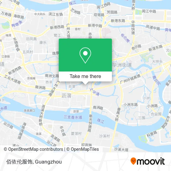 佰依伦服饰 map