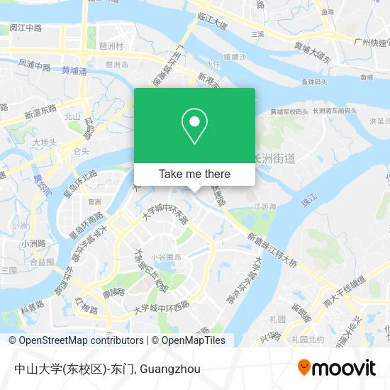 中山大学(东校区)-东门 map
