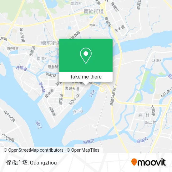 保税广场 map
