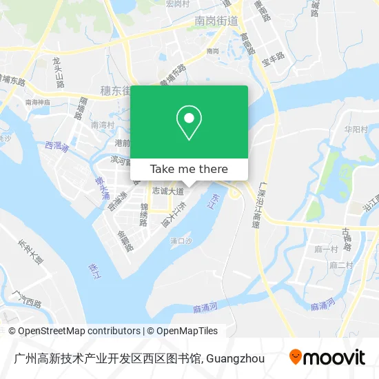 广州高新技术产业开发区西区图书馆 map