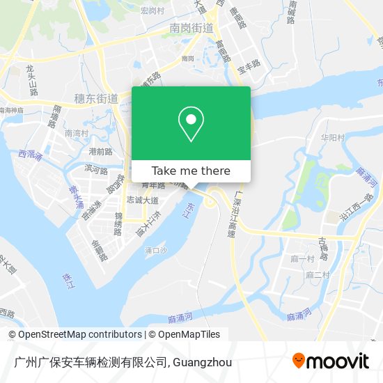 广州广保安车辆检测有限公司 map