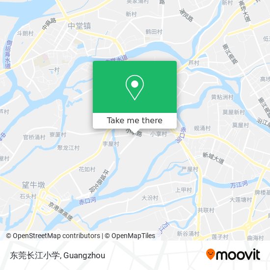 东莞长江小学 map