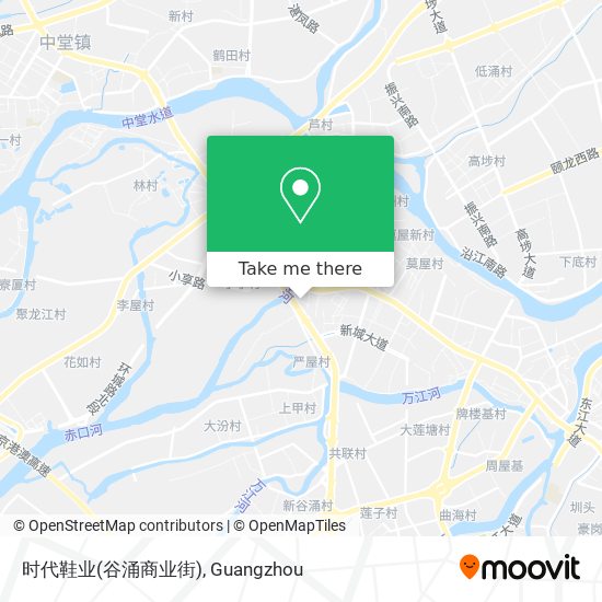 时代鞋业(谷涌商业街) map